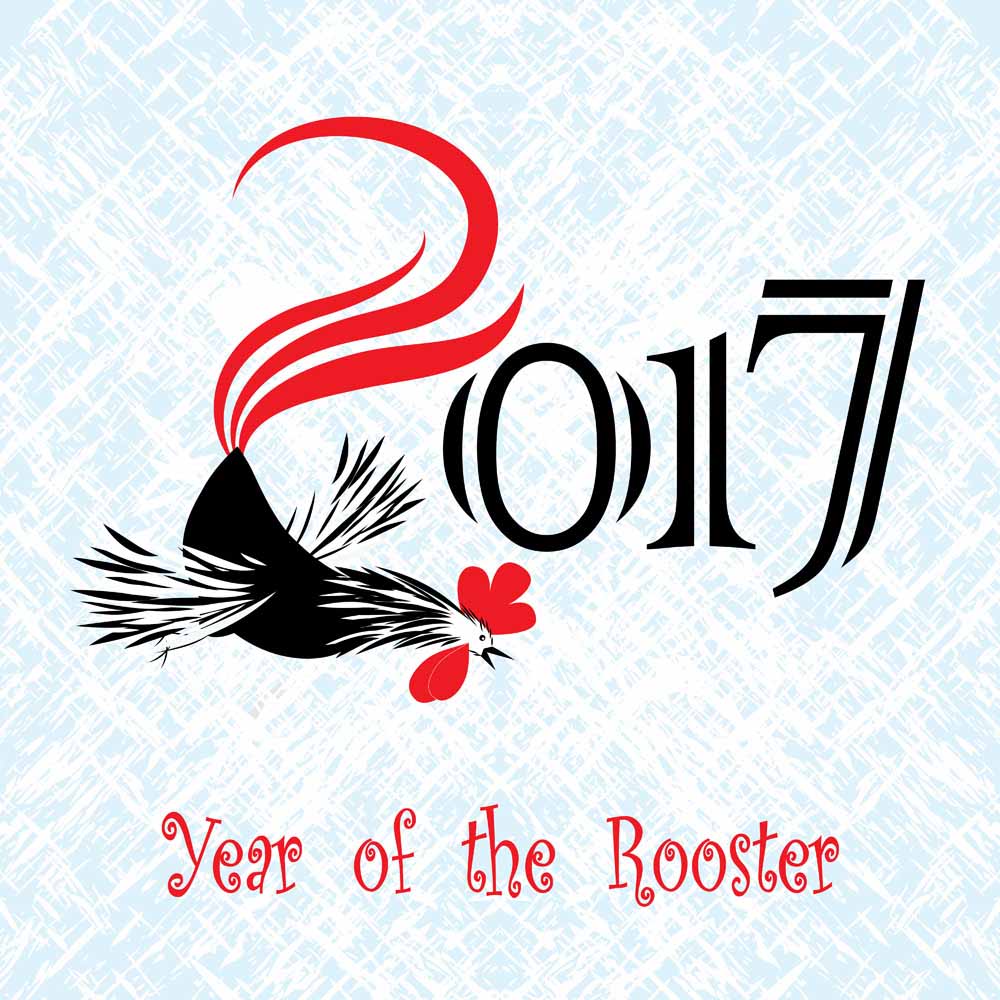2017新年贺词-祝福新老客户大吉大利,财运亨通